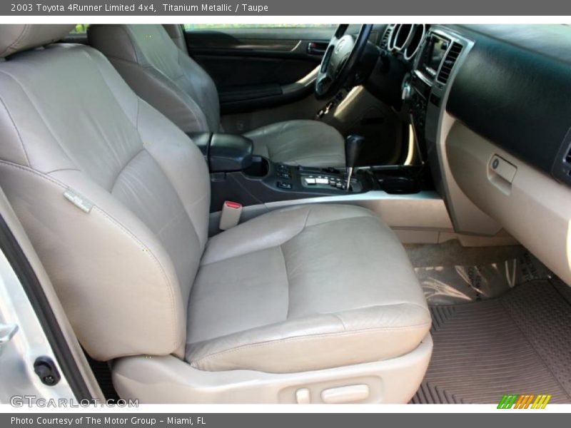 Titanium Metallic / Taupe 2003 Toyota 4Runner Limited 4x4