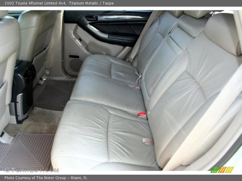 Titanium Metallic / Taupe 2003 Toyota 4Runner Limited 4x4