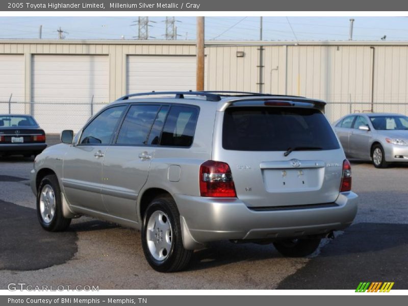 Millenium Silver Metallic / Gray 2005 Toyota Highlander Limited