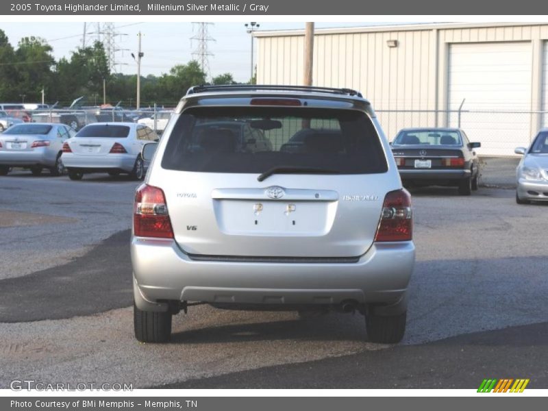 Millenium Silver Metallic / Gray 2005 Toyota Highlander Limited