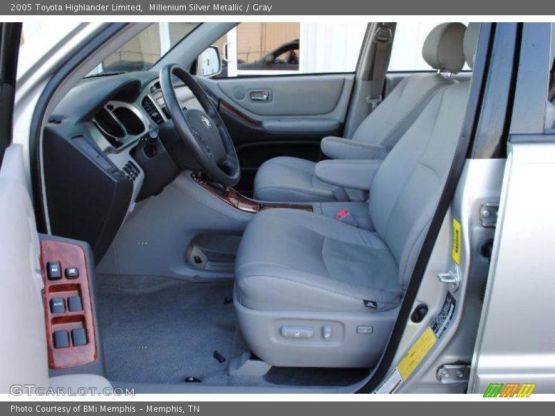 Millenium Silver Metallic / Gray 2005 Toyota Highlander Limited