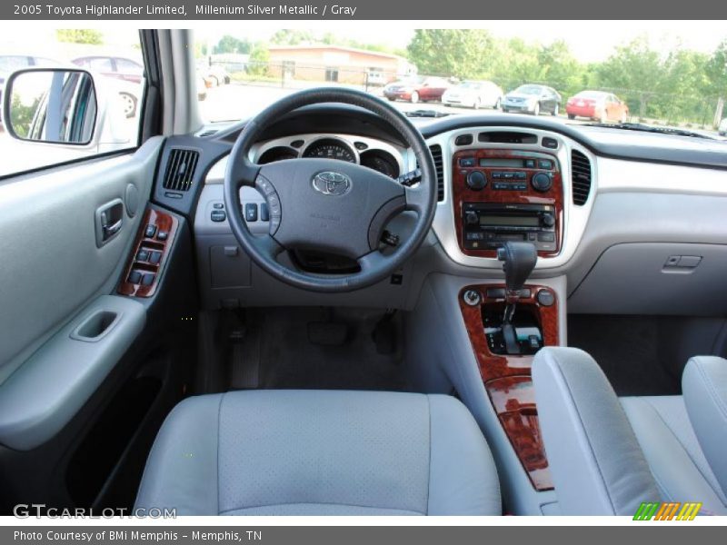 Millenium Silver Metallic / Gray 2005 Toyota Highlander Limited