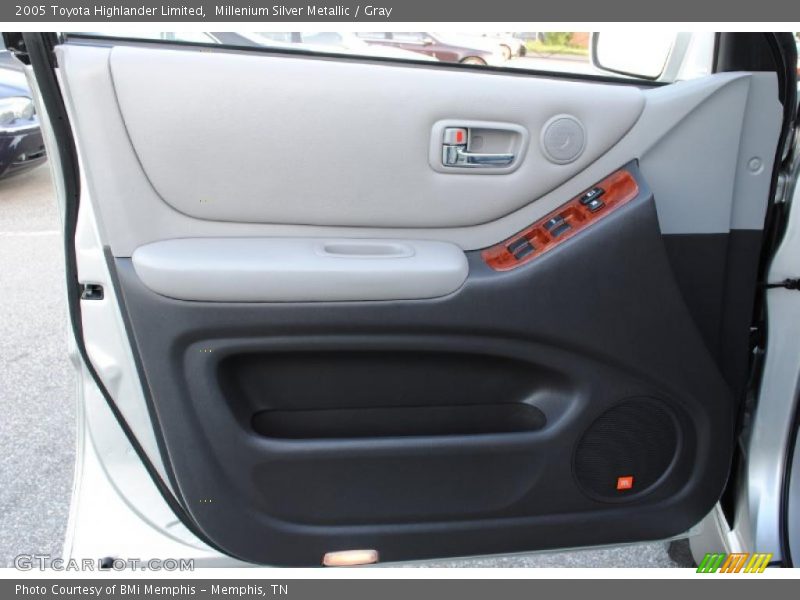 Millenium Silver Metallic / Gray 2005 Toyota Highlander Limited