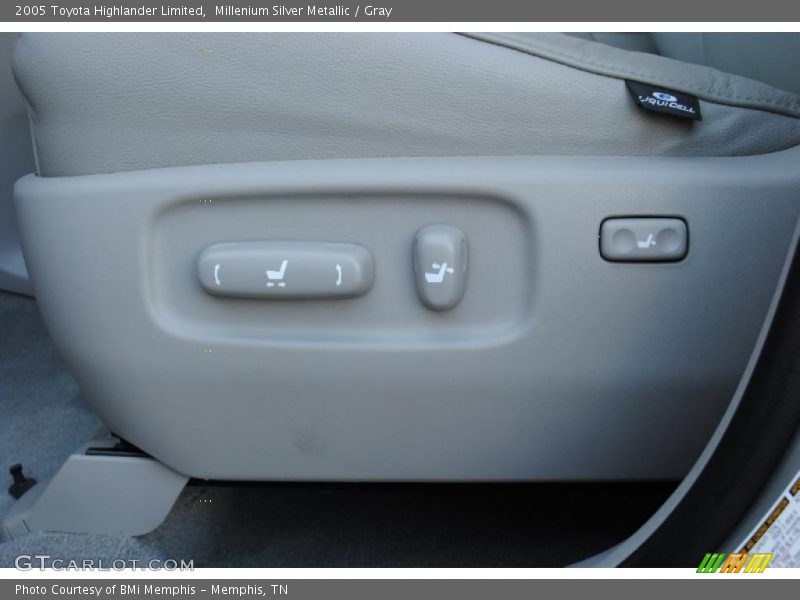 Millenium Silver Metallic / Gray 2005 Toyota Highlander Limited