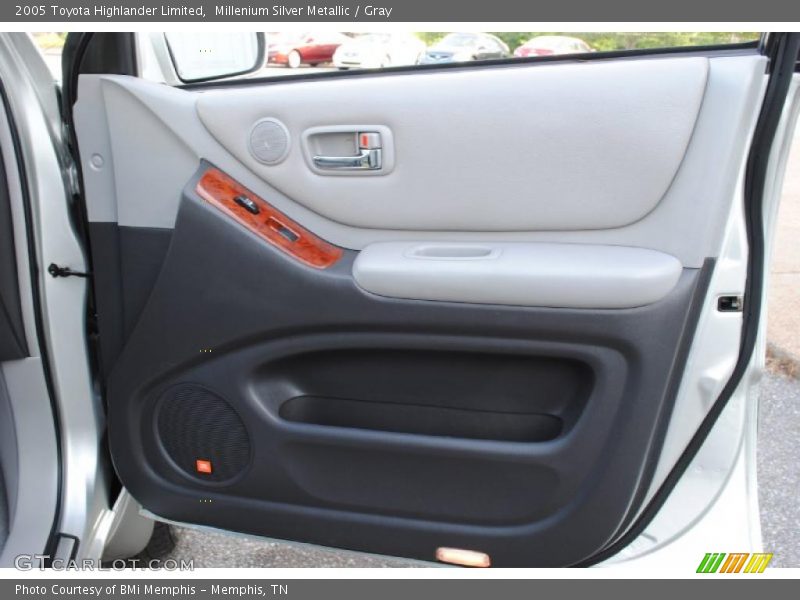 Millenium Silver Metallic / Gray 2005 Toyota Highlander Limited