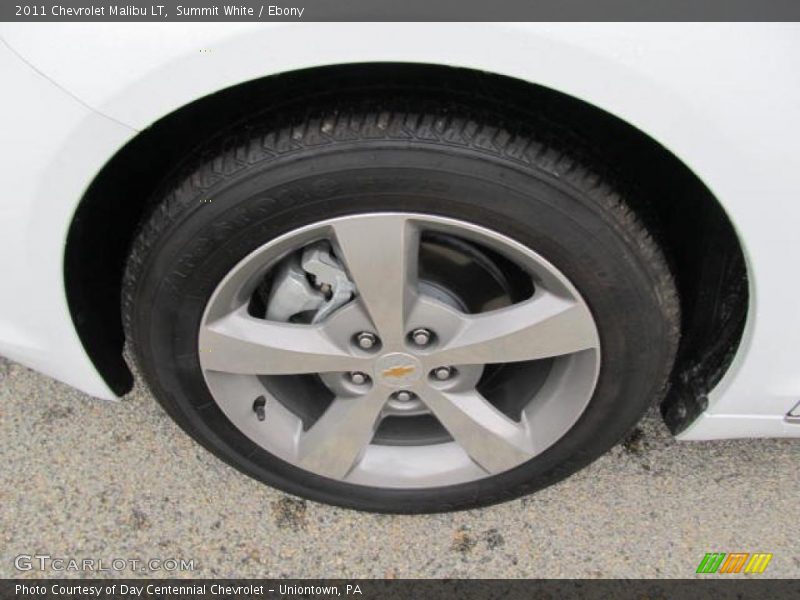 Summit White / Ebony 2011 Chevrolet Malibu LT