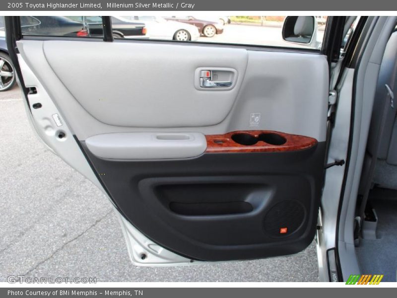 Millenium Silver Metallic / Gray 2005 Toyota Highlander Limited