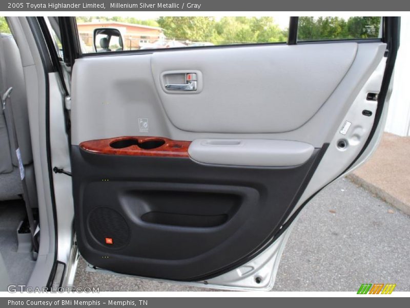 Millenium Silver Metallic / Gray 2005 Toyota Highlander Limited