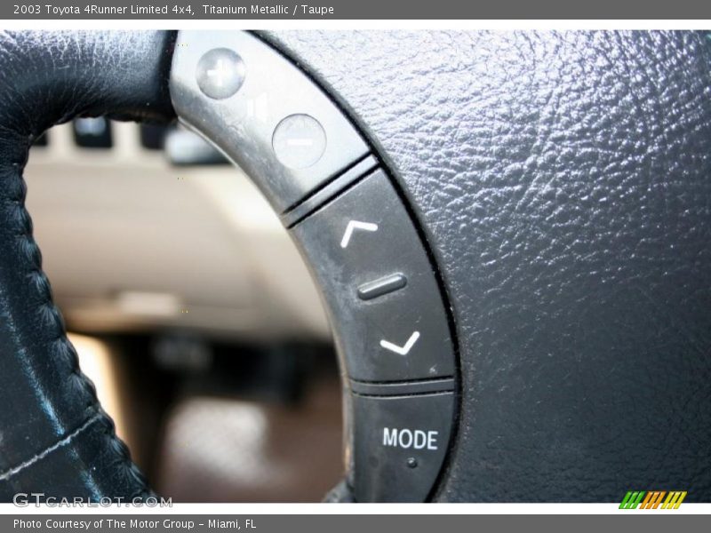 Titanium Metallic / Taupe 2003 Toyota 4Runner Limited 4x4