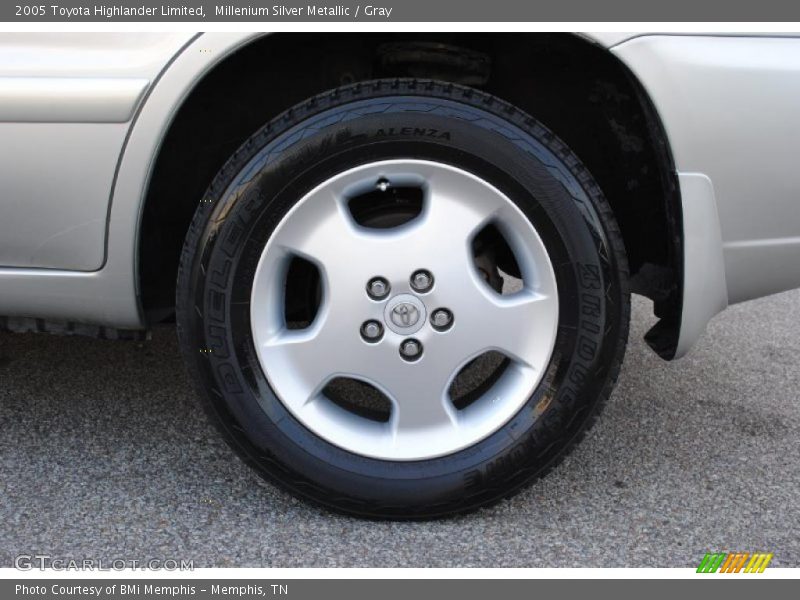 Millenium Silver Metallic / Gray 2005 Toyota Highlander Limited