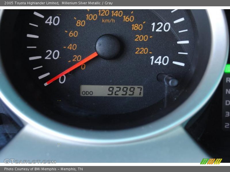 Millenium Silver Metallic / Gray 2005 Toyota Highlander Limited