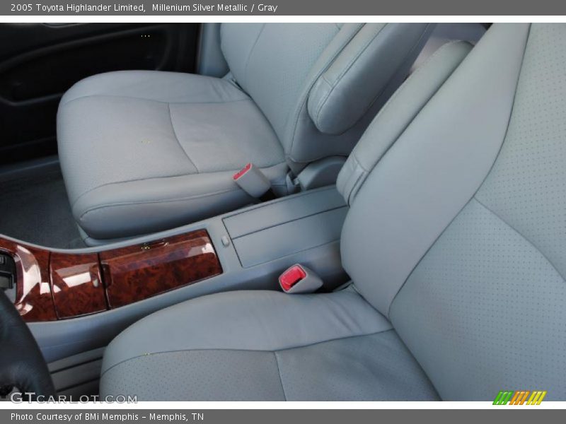 Millenium Silver Metallic / Gray 2005 Toyota Highlander Limited