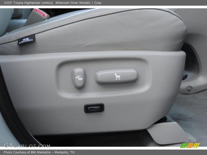 Millenium Silver Metallic / Gray 2005 Toyota Highlander Limited