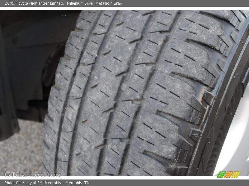 Millenium Silver Metallic / Gray 2005 Toyota Highlander Limited