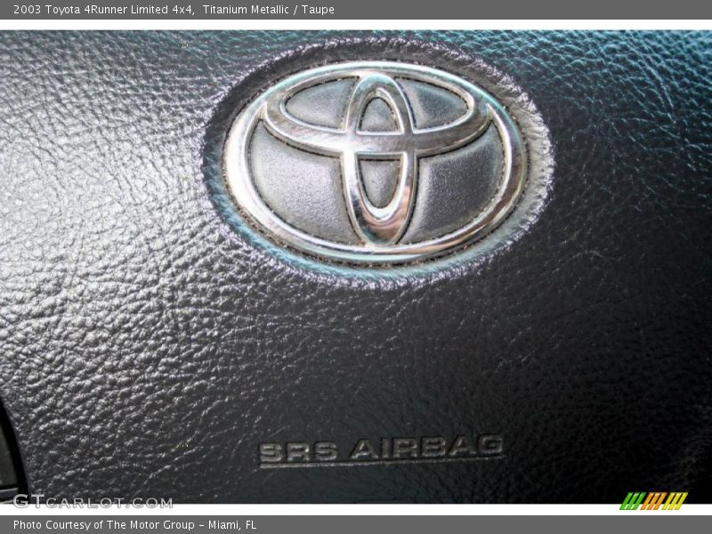 Titanium Metallic / Taupe 2003 Toyota 4Runner Limited 4x4
