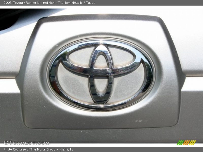 Titanium Metallic / Taupe 2003 Toyota 4Runner Limited 4x4