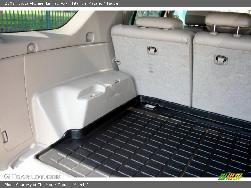 Titanium Metallic / Taupe 2003 Toyota 4Runner Limited 4x4
