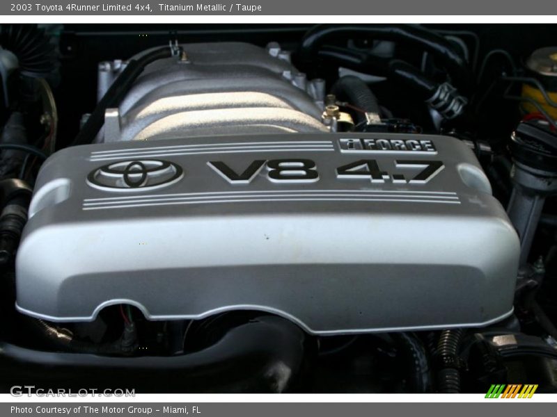 Titanium Metallic / Taupe 2003 Toyota 4Runner Limited 4x4