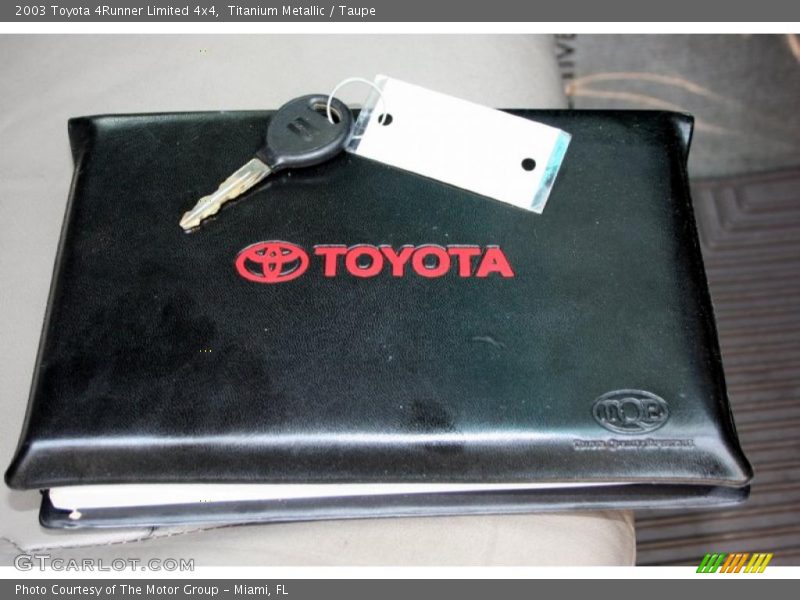 Titanium Metallic / Taupe 2003 Toyota 4Runner Limited 4x4