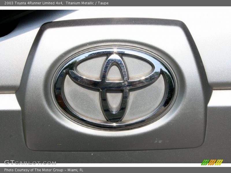 Titanium Metallic / Taupe 2003 Toyota 4Runner Limited 4x4