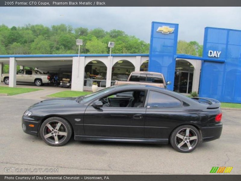 Phantom Black Metallic / Black 2005 Pontiac GTO Coupe