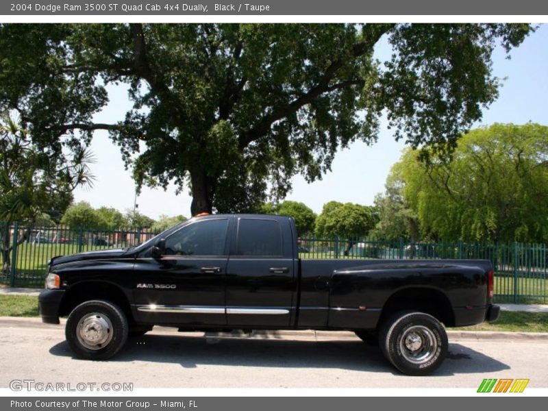 Black / Taupe 2004 Dodge Ram 3500 ST Quad Cab 4x4 Dually