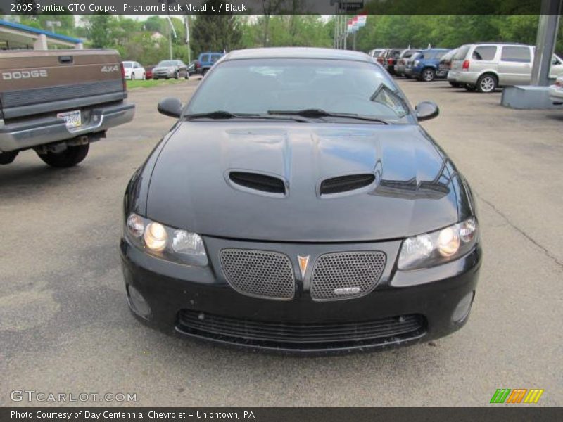 Phantom Black Metallic / Black 2005 Pontiac GTO Coupe