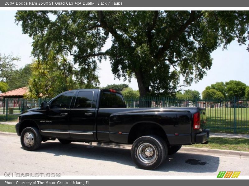 Black / Taupe 2004 Dodge Ram 3500 ST Quad Cab 4x4 Dually