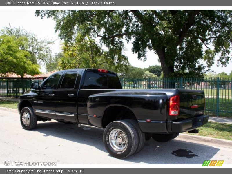 Black / Taupe 2004 Dodge Ram 3500 ST Quad Cab 4x4 Dually