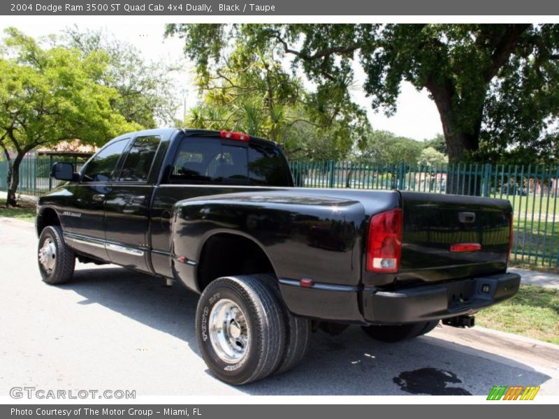 Black / Taupe 2004 Dodge Ram 3500 ST Quad Cab 4x4 Dually
