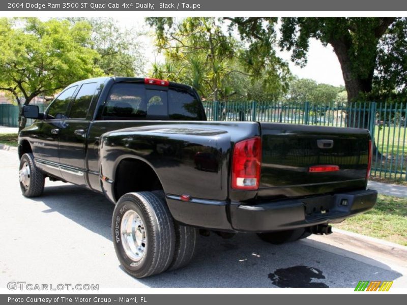 Black / Taupe 2004 Dodge Ram 3500 ST Quad Cab 4x4 Dually