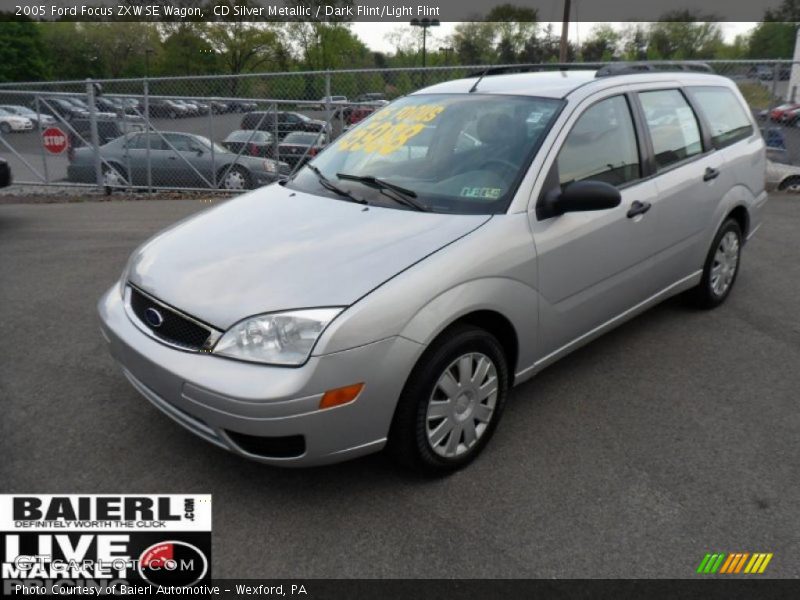 CD Silver Metallic / Dark Flint/Light Flint 2005 Ford Focus ZXW SE Wagon