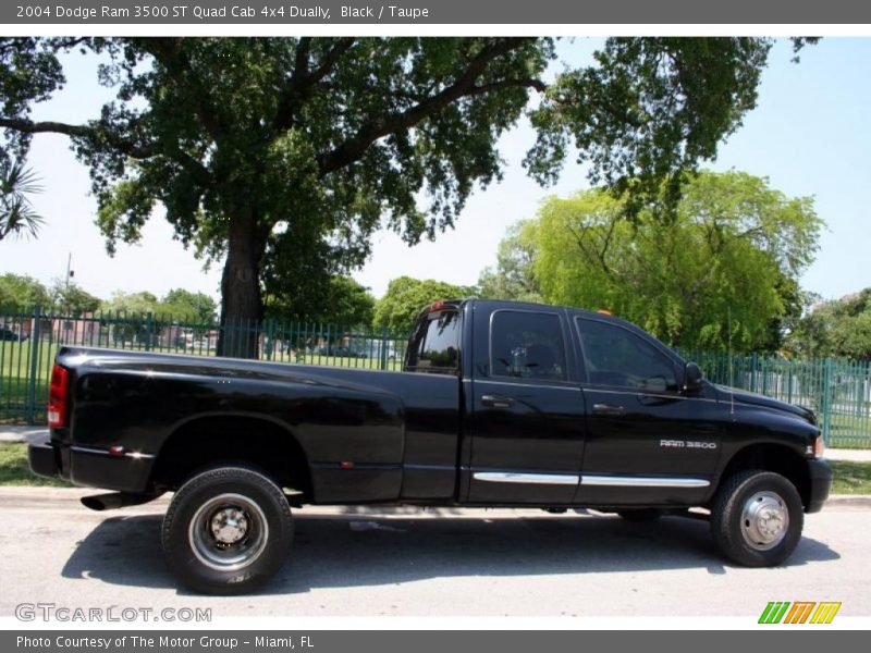Black / Taupe 2004 Dodge Ram 3500 ST Quad Cab 4x4 Dually