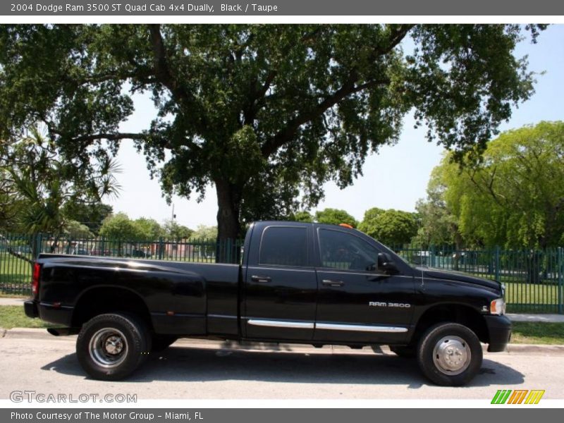 Black / Taupe 2004 Dodge Ram 3500 ST Quad Cab 4x4 Dually