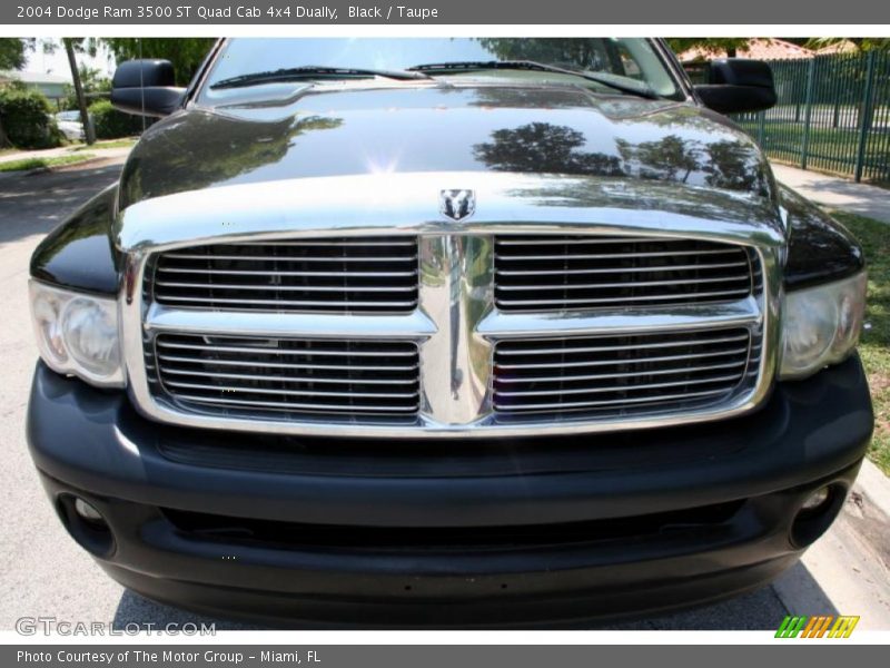Black / Taupe 2004 Dodge Ram 3500 ST Quad Cab 4x4 Dually