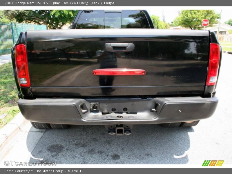 Black / Taupe 2004 Dodge Ram 3500 ST Quad Cab 4x4 Dually