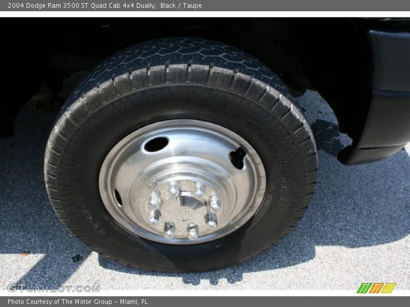 Black / Taupe 2004 Dodge Ram 3500 ST Quad Cab 4x4 Dually