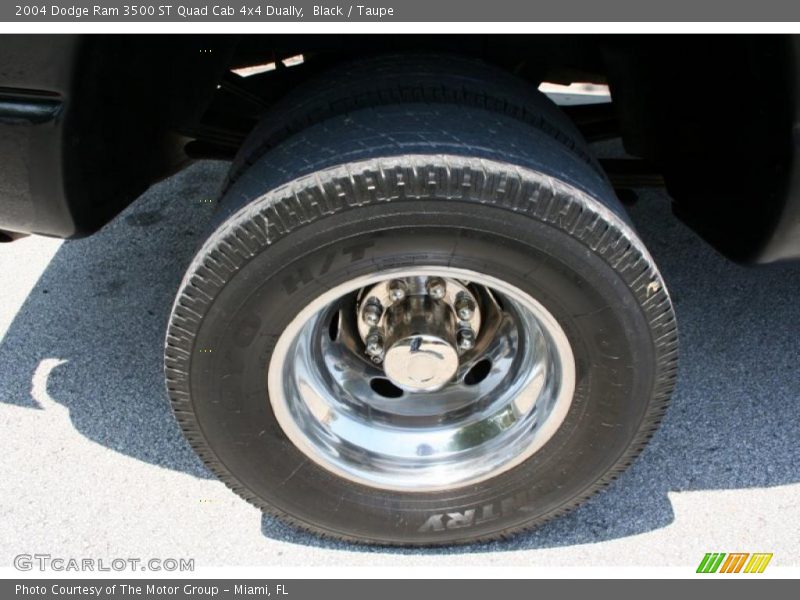 Black / Taupe 2004 Dodge Ram 3500 ST Quad Cab 4x4 Dually