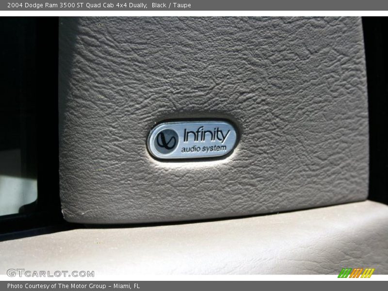 Black / Taupe 2004 Dodge Ram 3500 ST Quad Cab 4x4 Dually