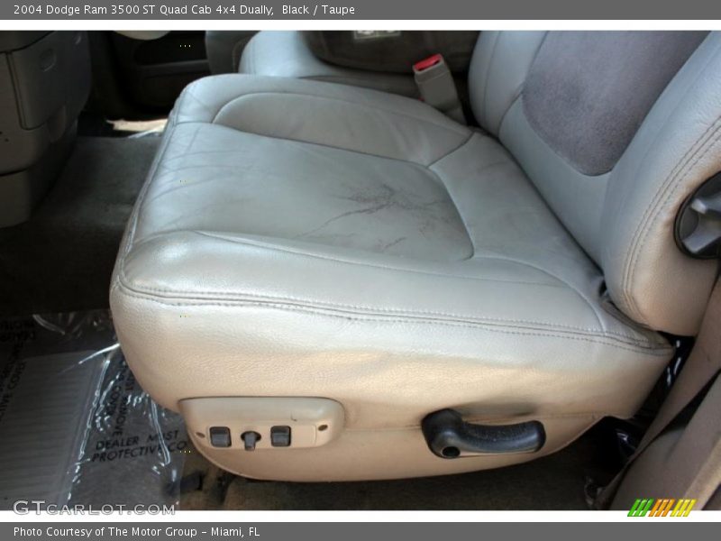 Black / Taupe 2004 Dodge Ram 3500 ST Quad Cab 4x4 Dually