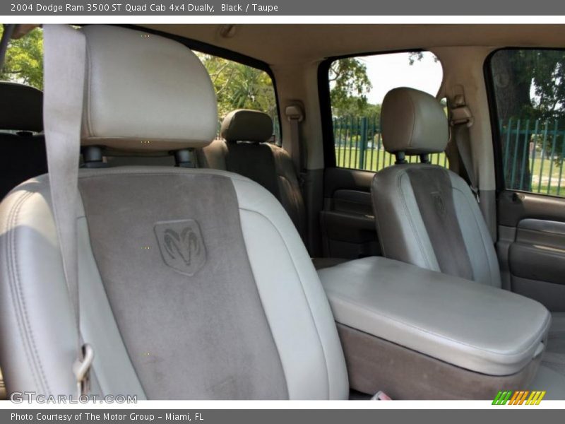 Black / Taupe 2004 Dodge Ram 3500 ST Quad Cab 4x4 Dually