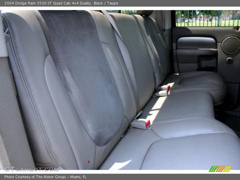 Black / Taupe 2004 Dodge Ram 3500 ST Quad Cab 4x4 Dually