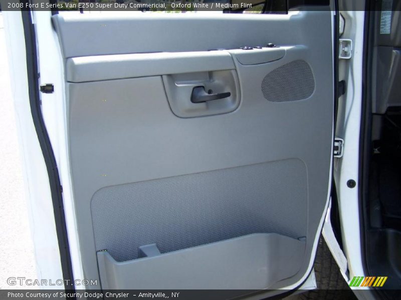 Oxford White / Medium Flint 2008 Ford E Series Van E250 Super Duty Commericial