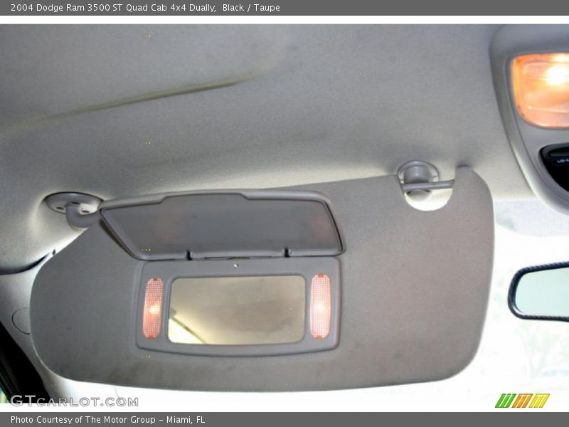 Black / Taupe 2004 Dodge Ram 3500 ST Quad Cab 4x4 Dually