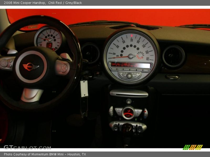 Chili Red / Grey/Black 2008 Mini Cooper Hardtop