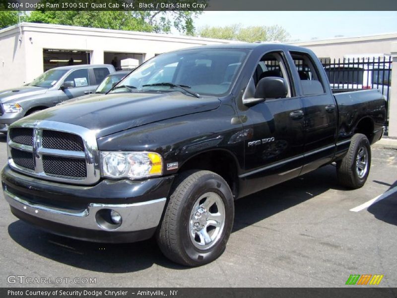 Black / Dark Slate Gray 2004 Dodge Ram 1500 SLT Quad Cab 4x4