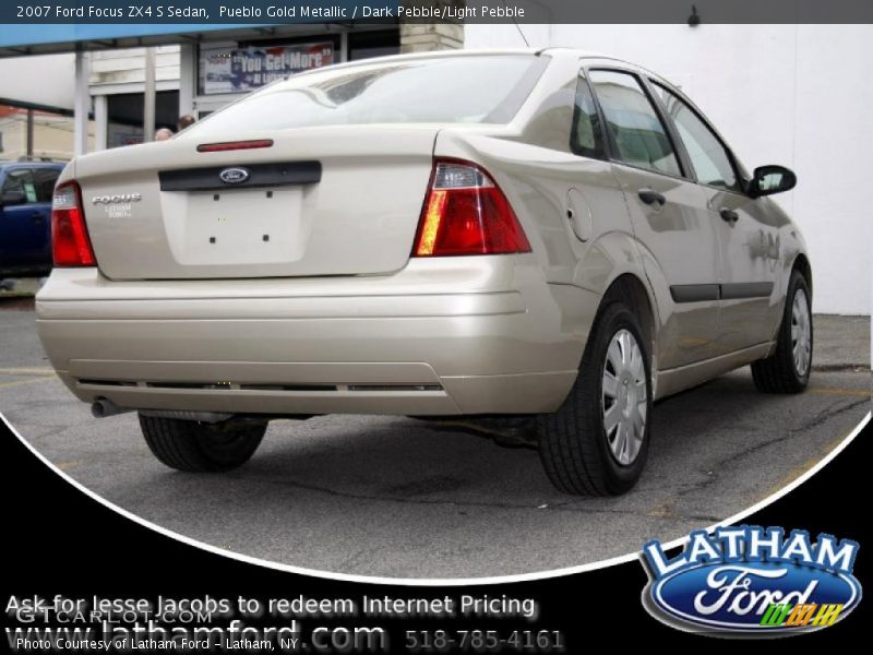 Pueblo Gold Metallic / Dark Pebble/Light Pebble 2007 Ford Focus ZX4 S Sedan