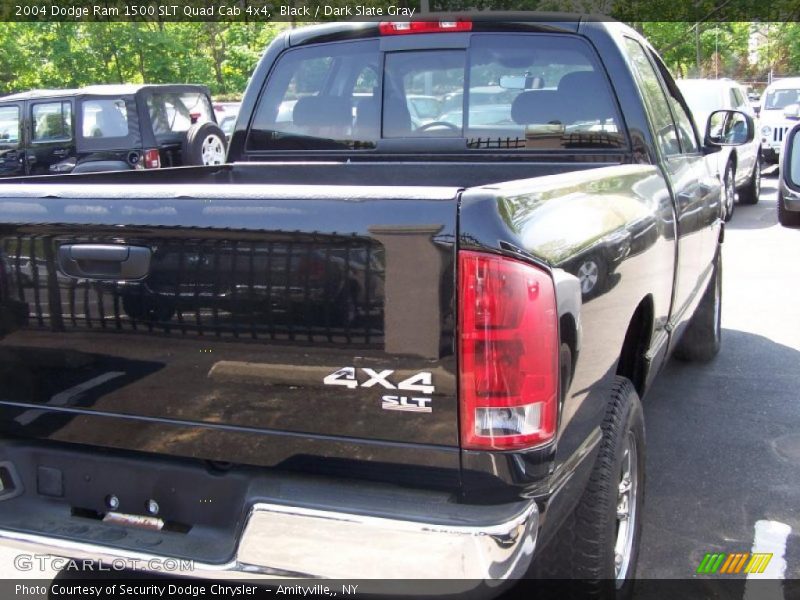 Black / Dark Slate Gray 2004 Dodge Ram 1500 SLT Quad Cab 4x4