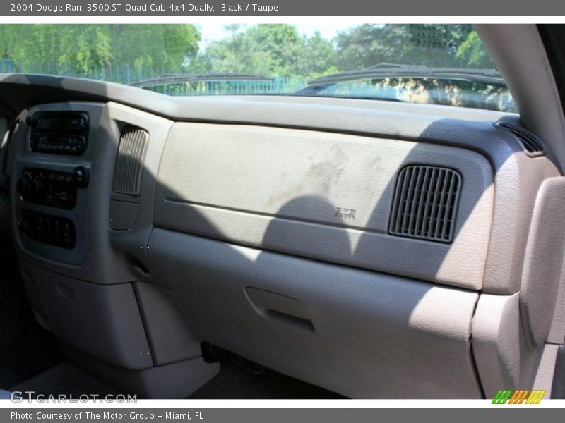 Black / Taupe 2004 Dodge Ram 3500 ST Quad Cab 4x4 Dually