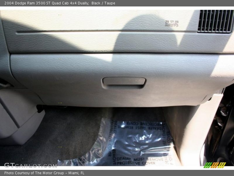 Black / Taupe 2004 Dodge Ram 3500 ST Quad Cab 4x4 Dually